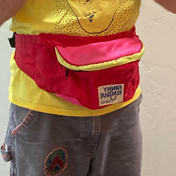 Authentic Vintage 80s Fanny pack “Fanny Flasque” by Serus - Picture 4 of 5